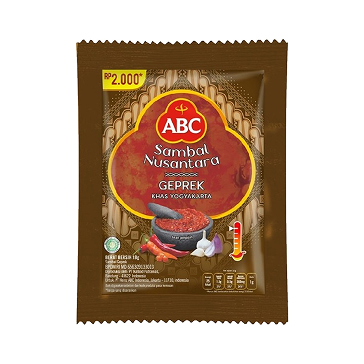 ABC Chilli Sachet Geprek 18gr 1