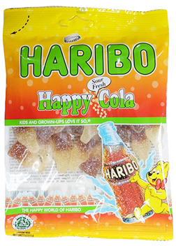 Haribo Happy Cola Sour Fresh 80gr