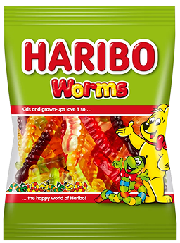 Haribo Worms 80gr