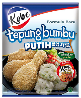 Kobe Tepung Bumbu Putih 180gr